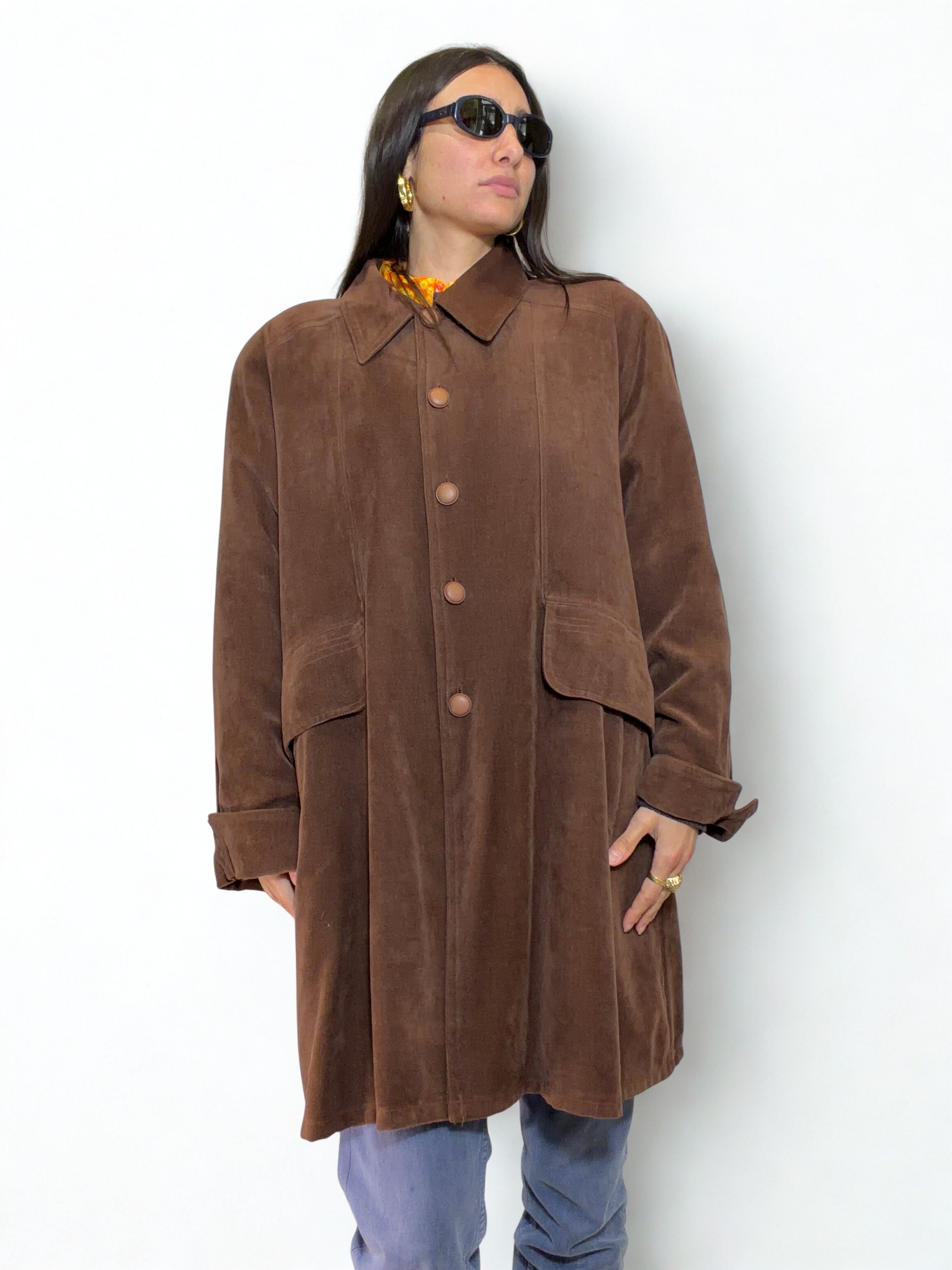Cappotto Cacao MT Linea Donna Anni ’90 – Made in Italy