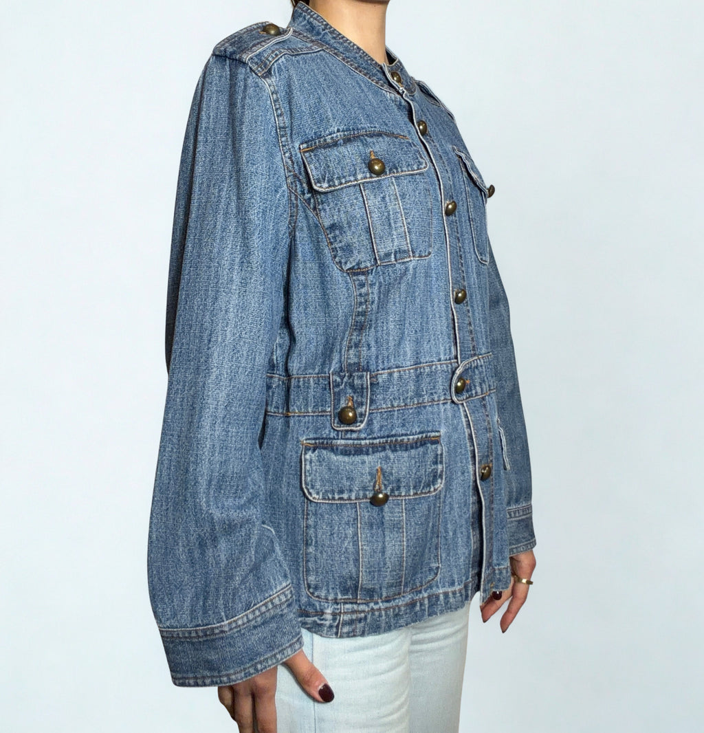 Giacca Hans In Denim – 100% cotone