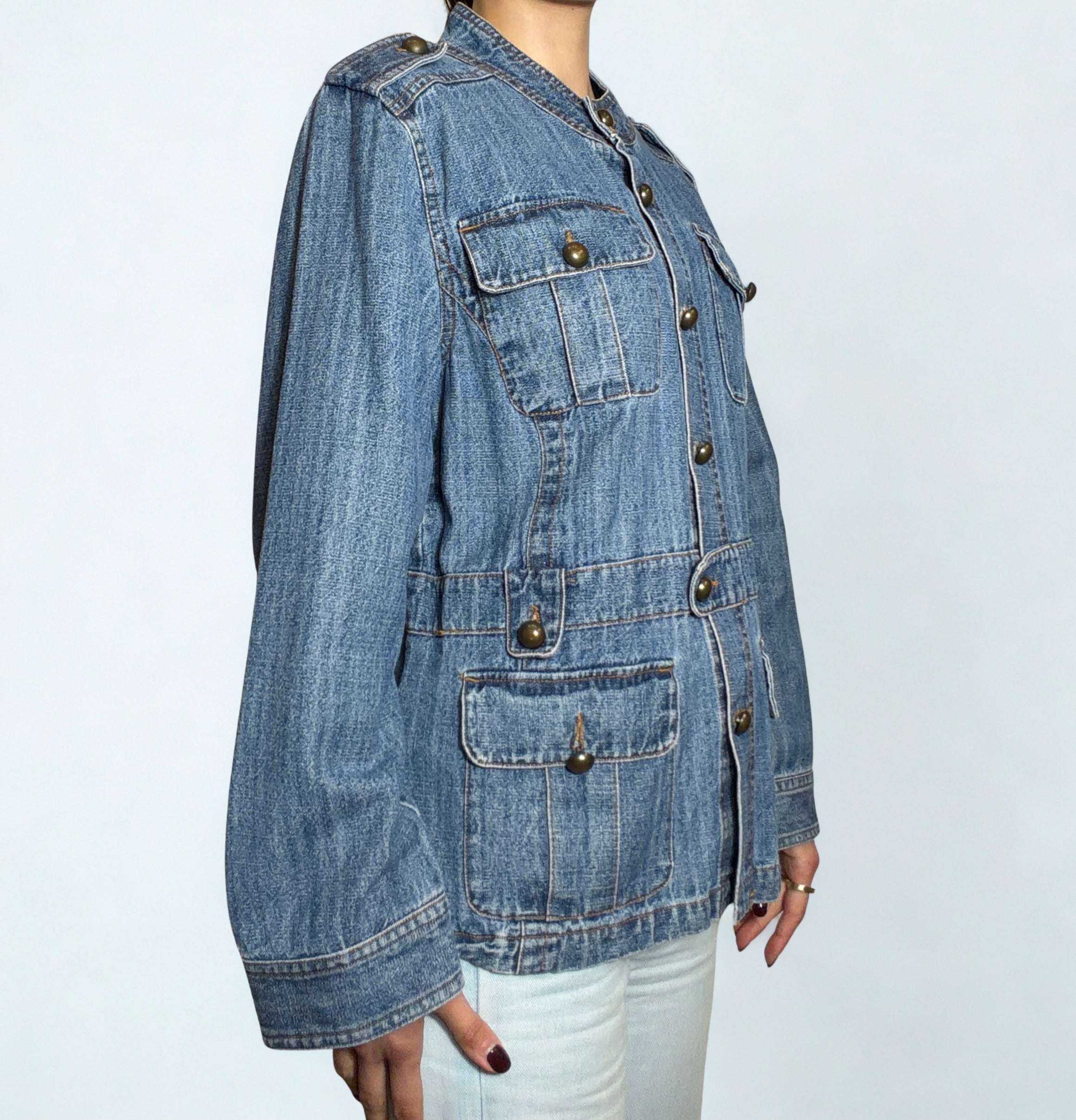 Giacca Hans In Denim – 100% cotone