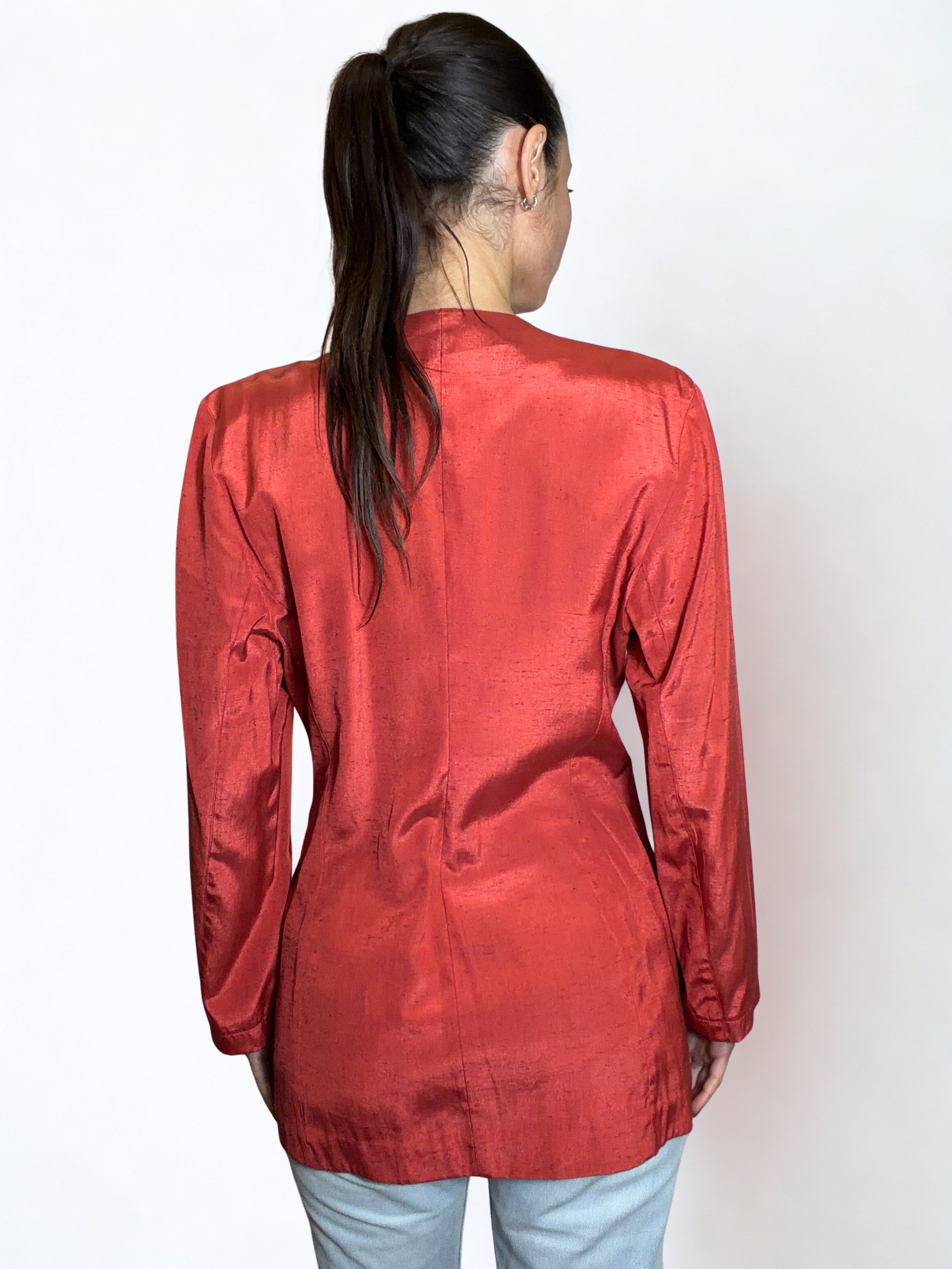 Blazer Rosso Corallo Cazar Cesena