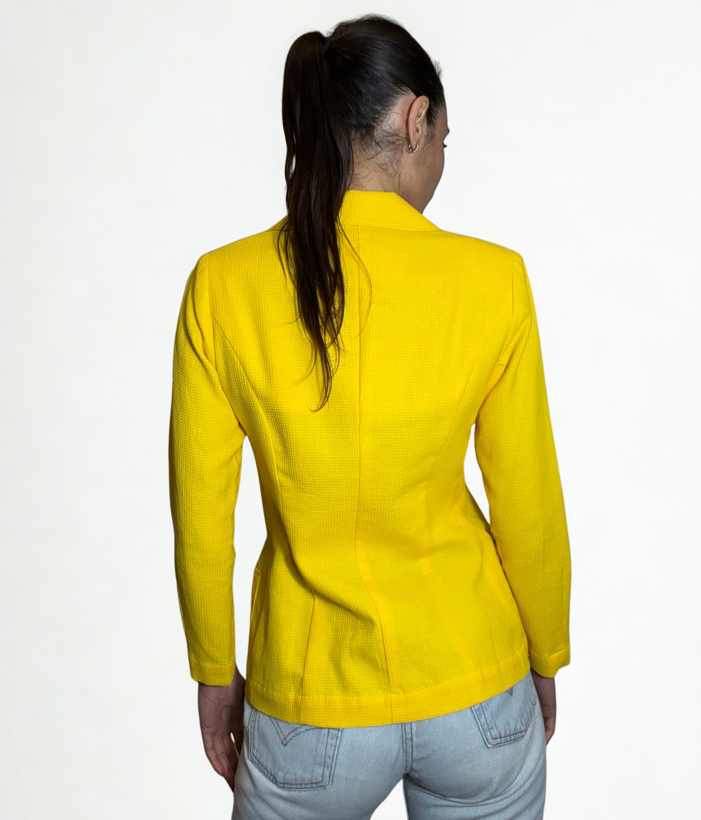 Blazer Vintage Giallo Acceso