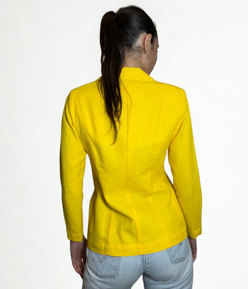 Blazer Vintage Giallo Acceso