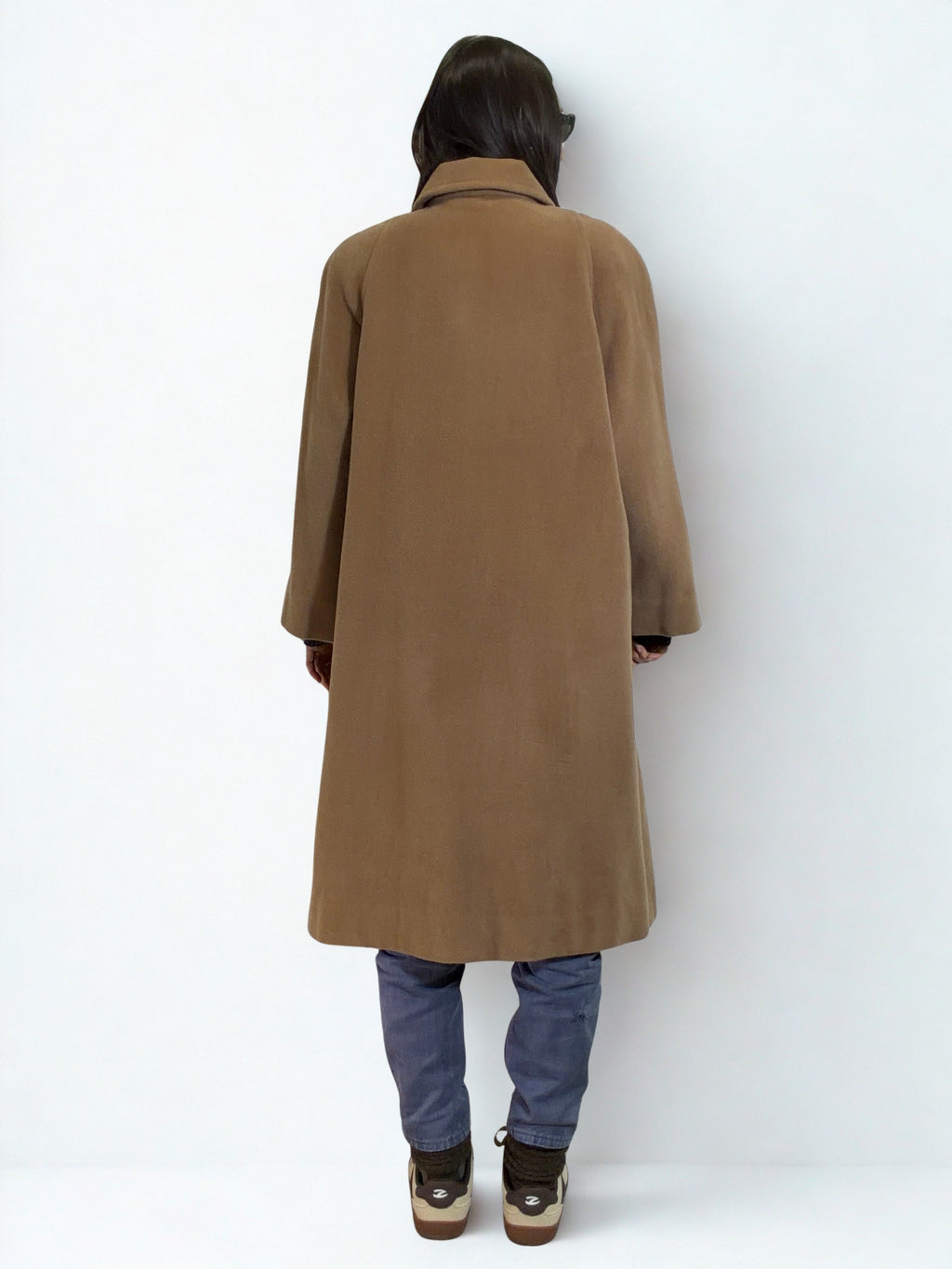Cappotto Cammello Timaf Cashmere & Lana – '90