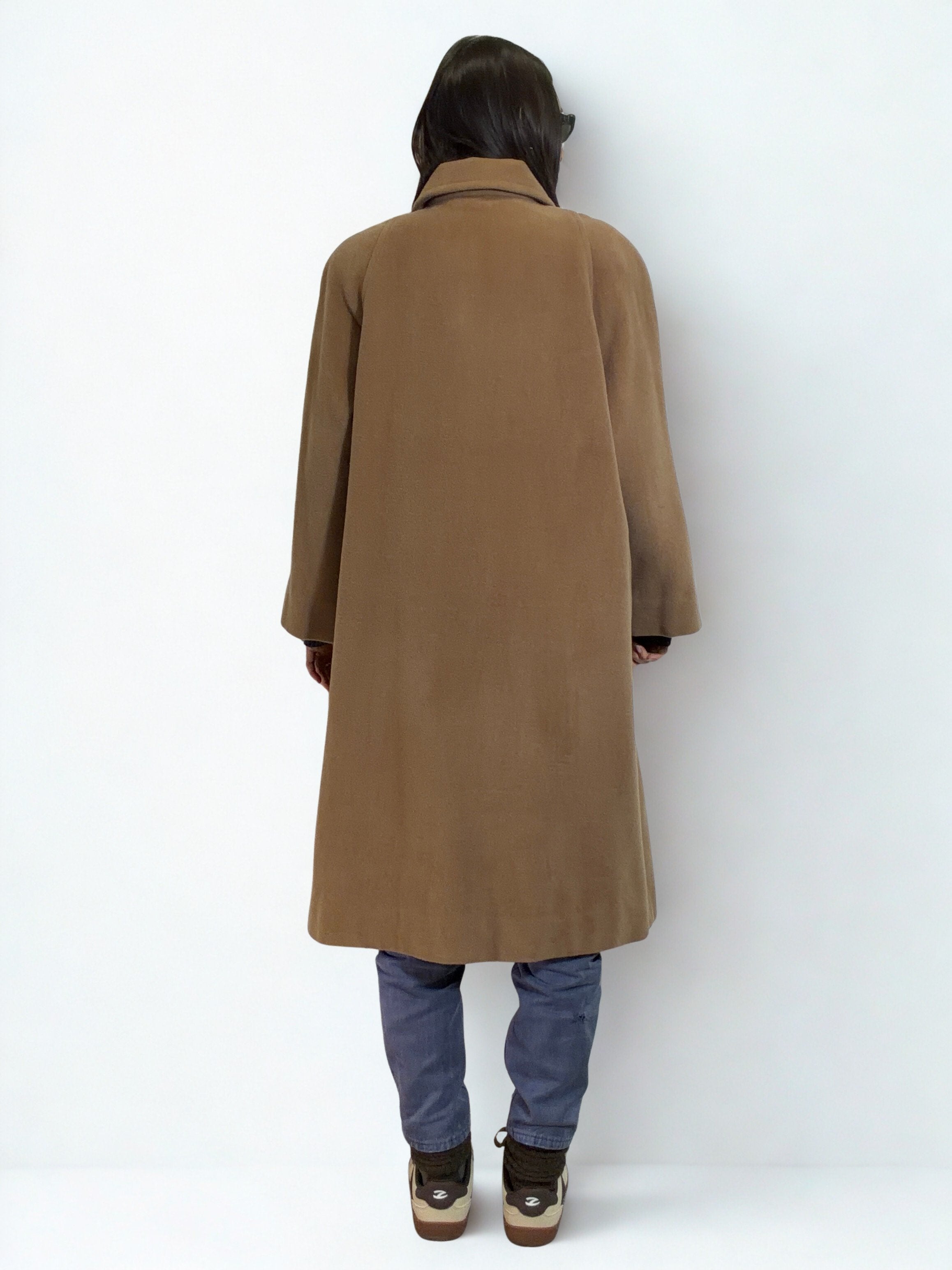 Cappotto Cammello Timaf Cashmere & Lana – '90