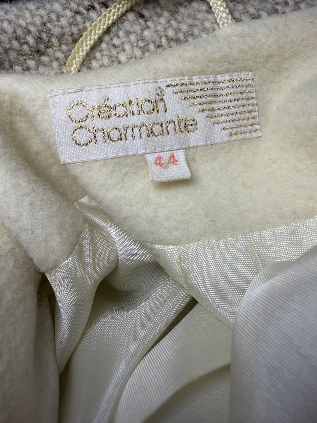 Cappotto Vintage Patchwork Création Charmante – '90