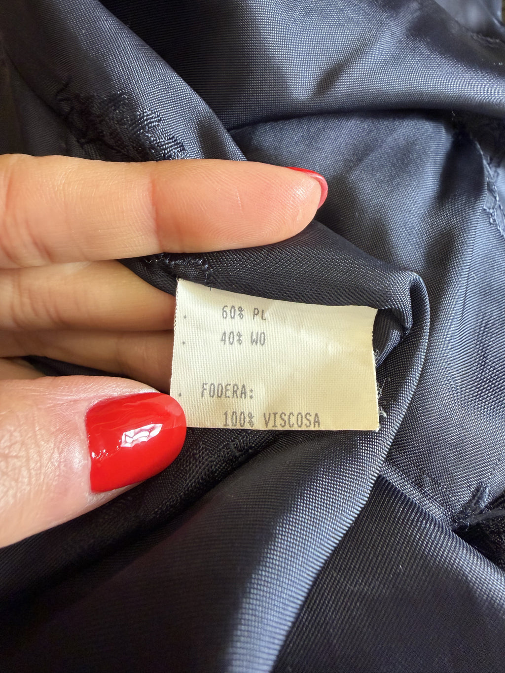 Cappotto cinturato con collo in eco-pelliccia – Johnny Lambs