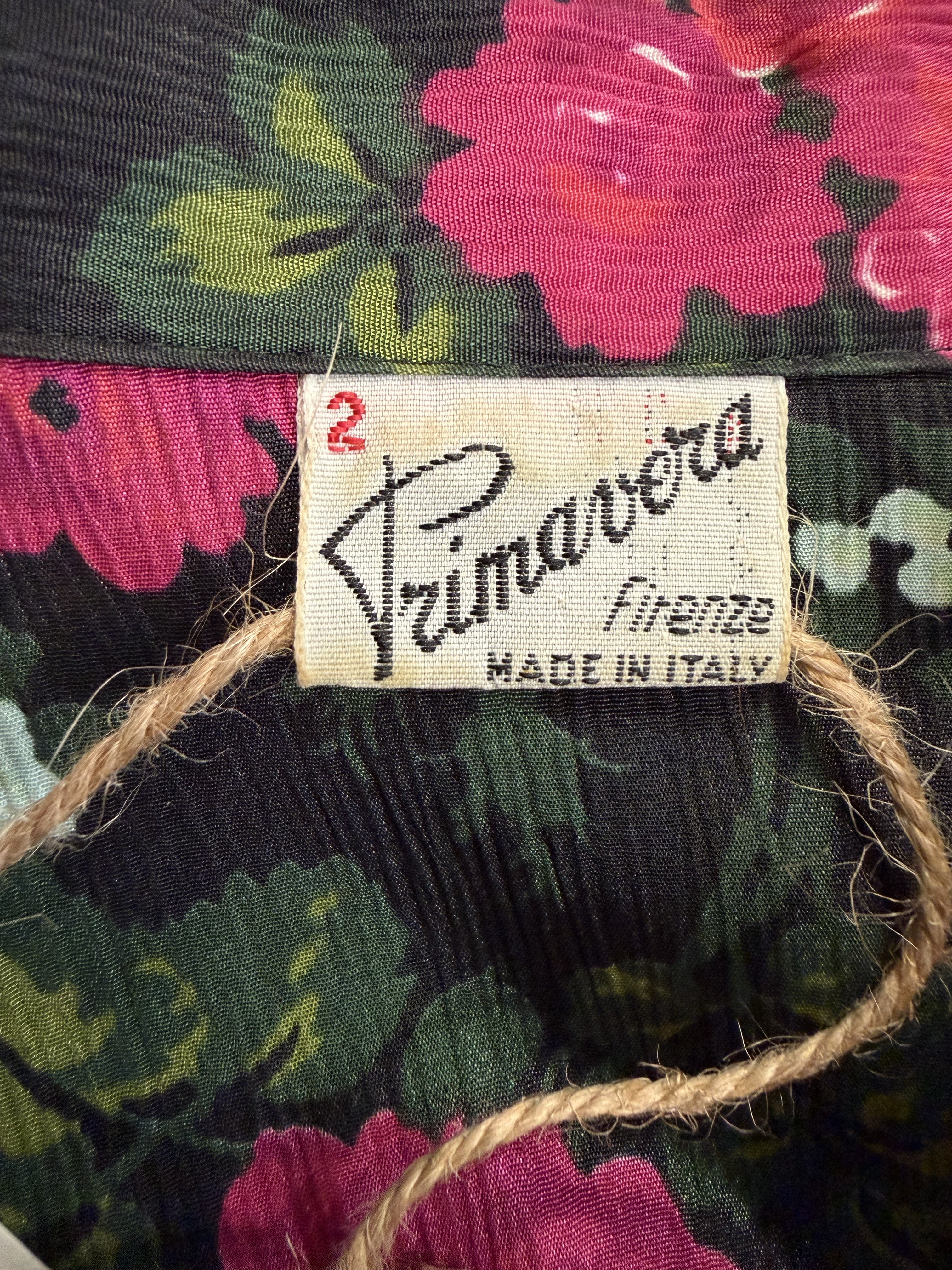 Camicia Vintage Floreale Anni ’80