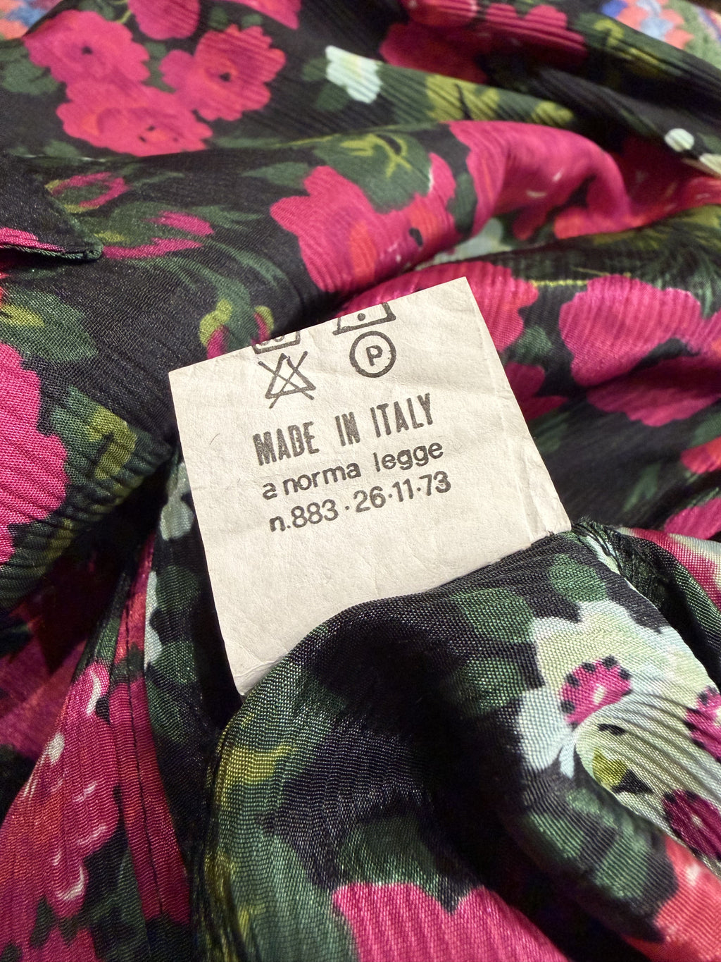 Camicia Vintage Floreale Anni ’80