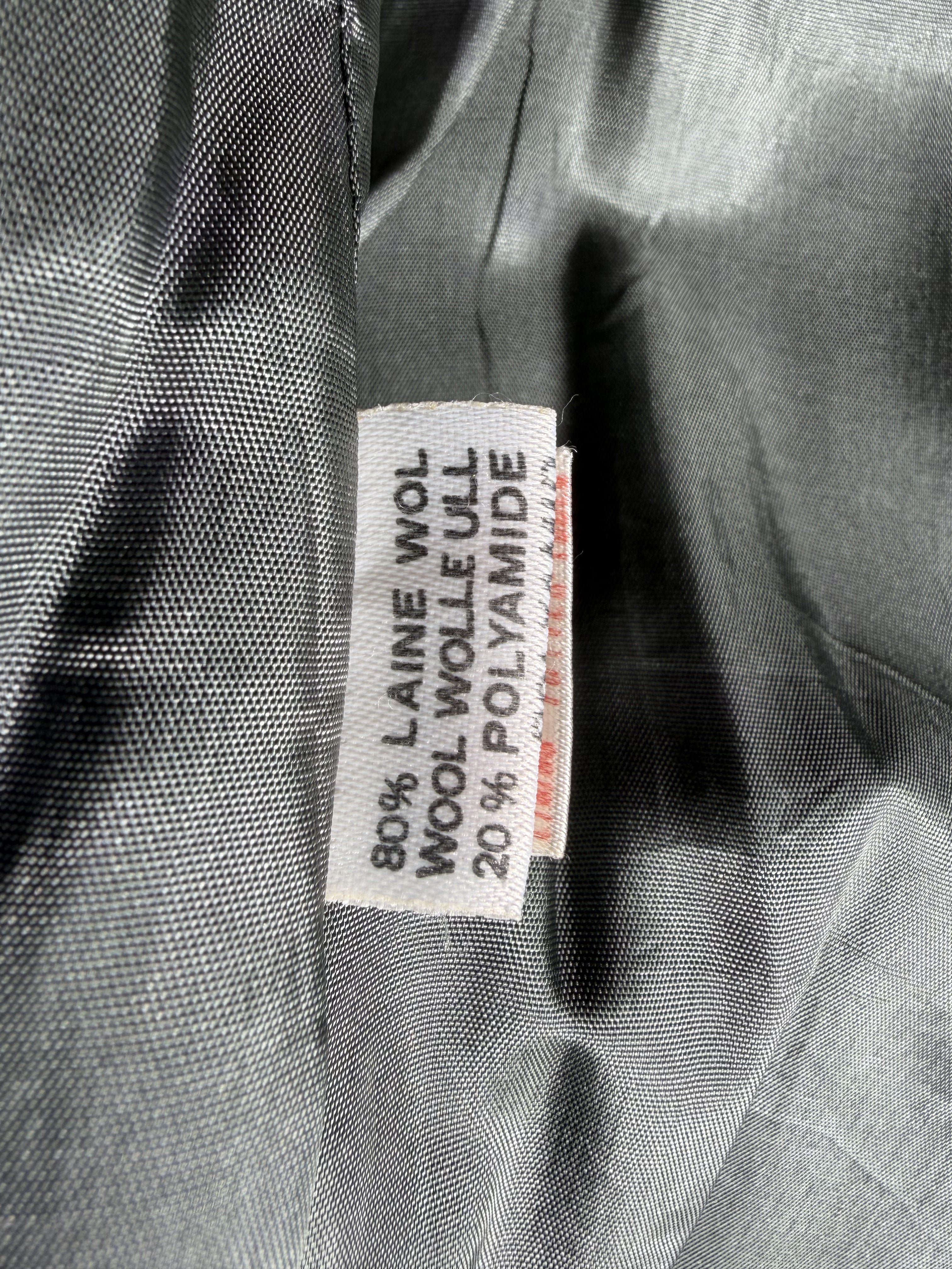 Cappotto Grigio Avvolgente Made in Italy