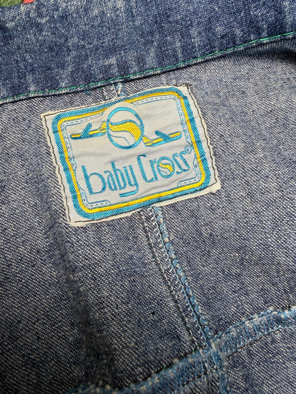 Giacca Baby Cross In Denim – 100% cotone