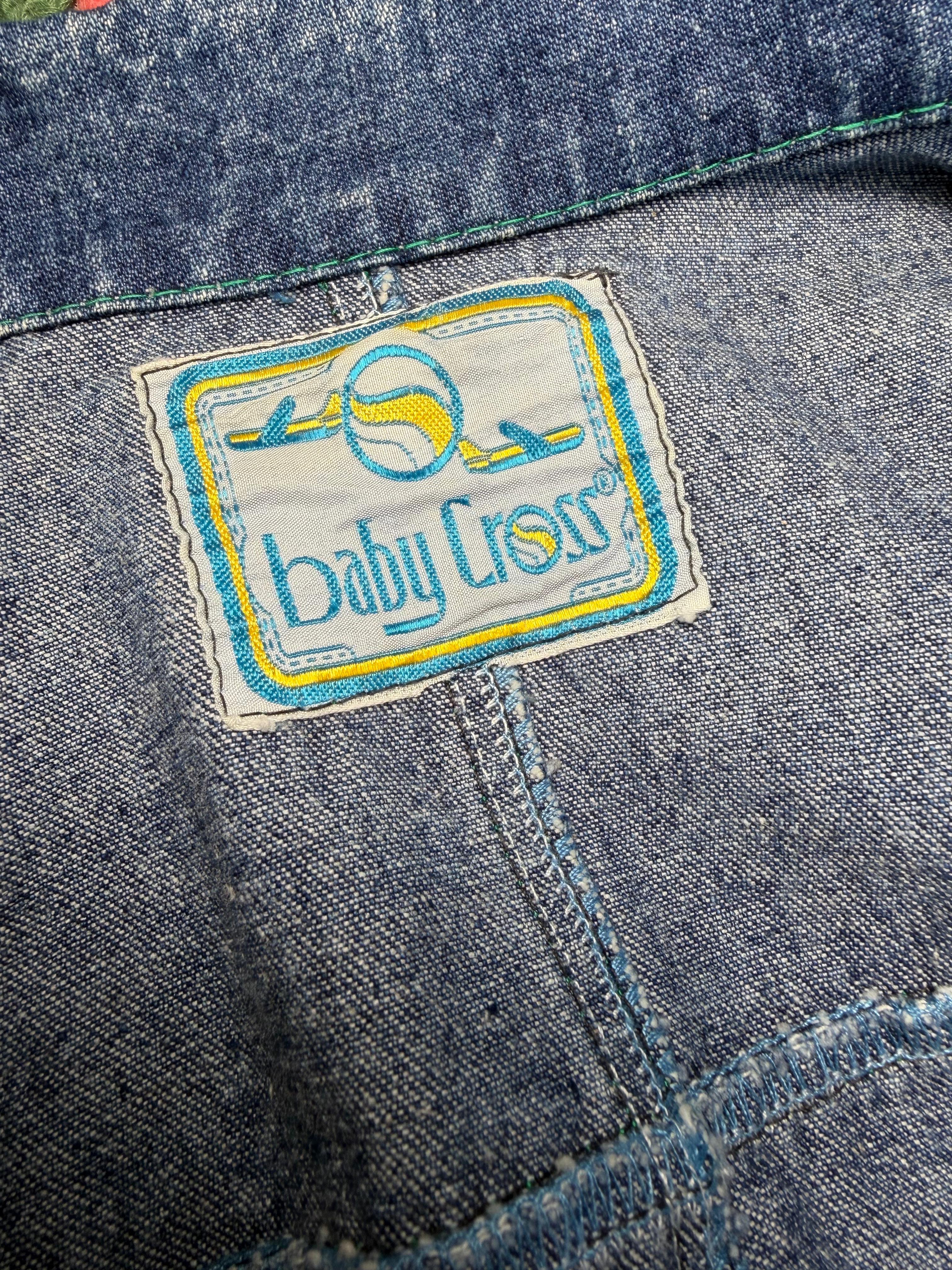 Giacca Baby Cross In Denim – 100% cotone