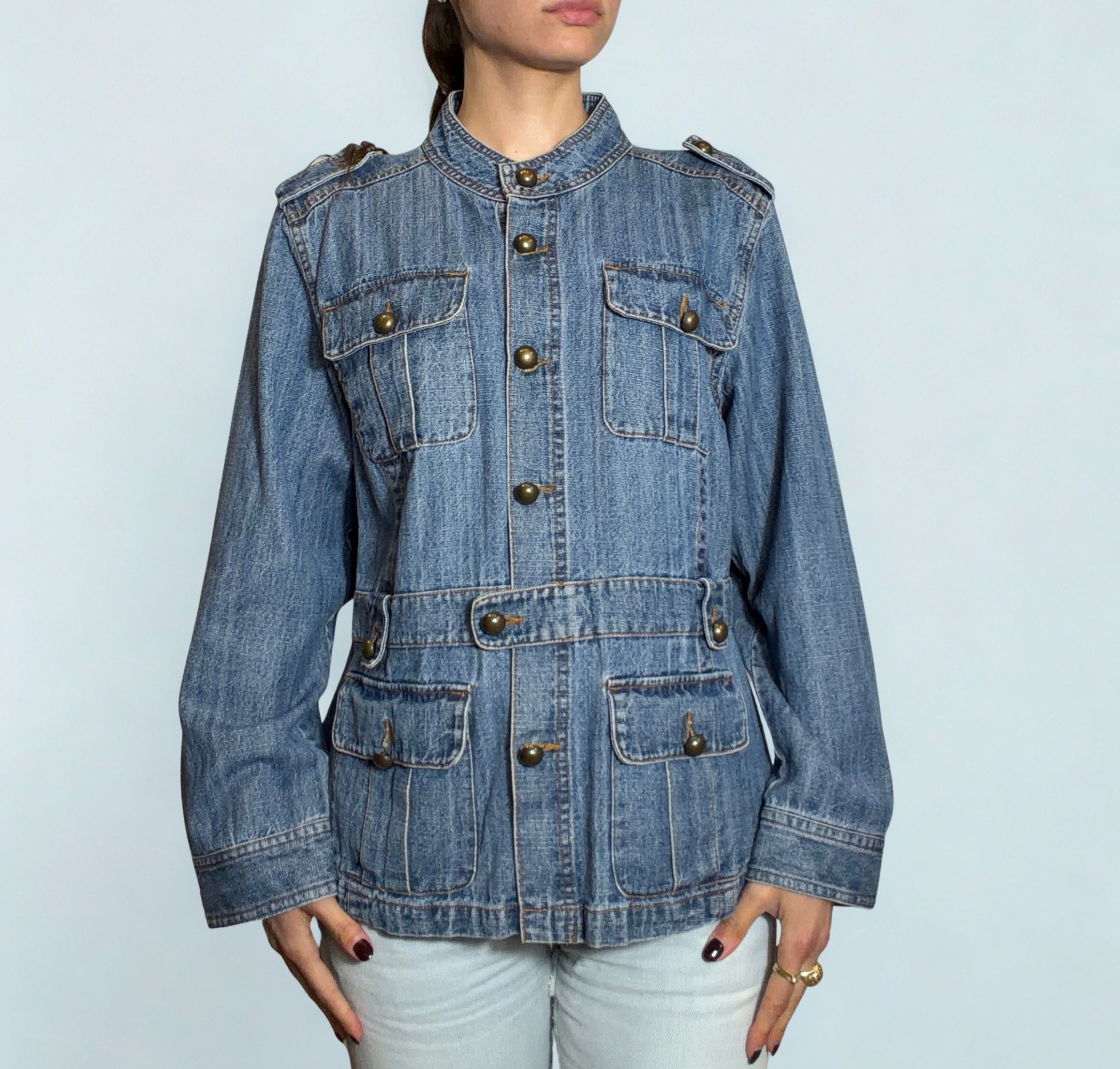 Giacca Hans In Denim – 100% cotone