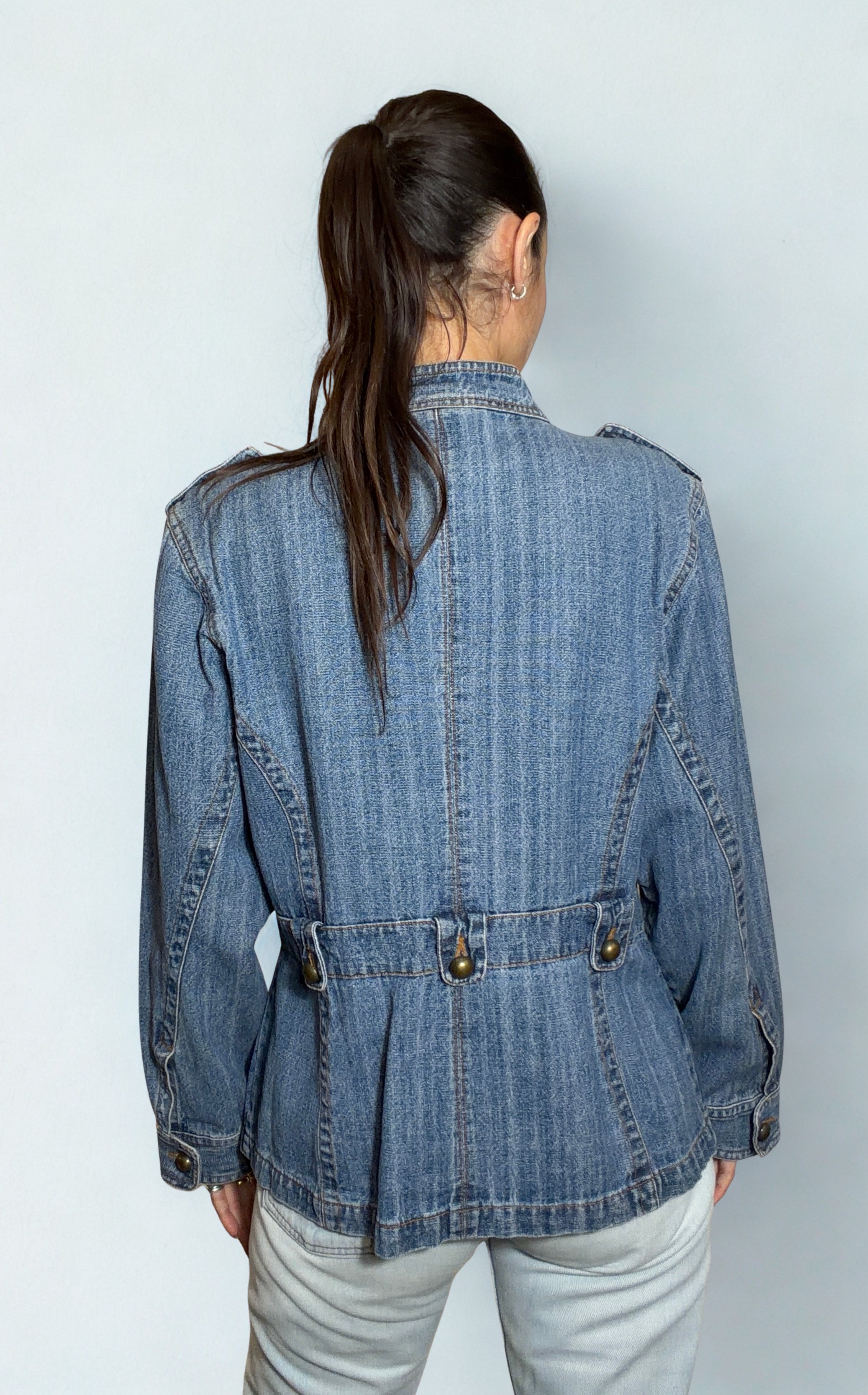 Giacca Hans In Denim – 100% cotone